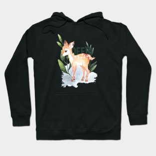 cute deer art Hoodie